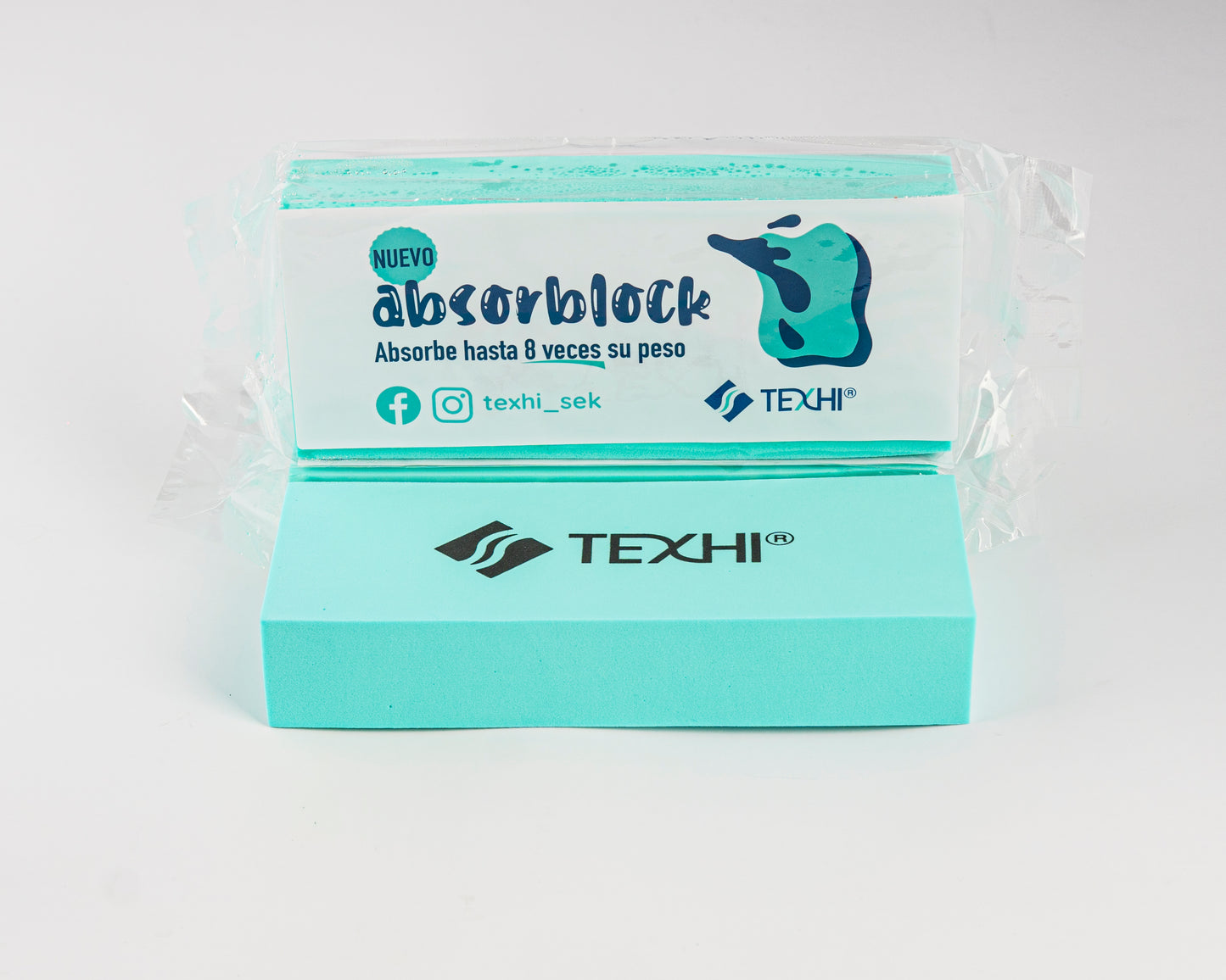 ABSORBLOCK Esponja ultra absorbente Verde