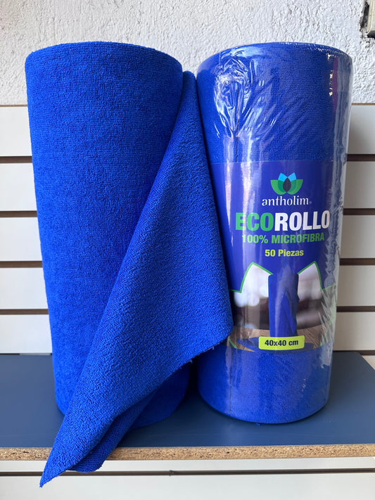 ECO-ROLLO 40x40 cm. AZUL ELÉCTRICO