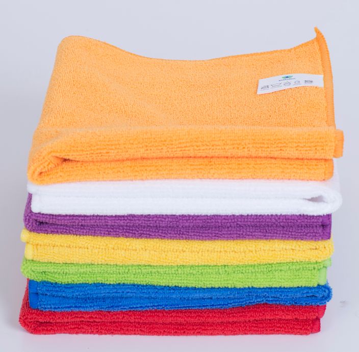 PAÑO DE MICROFIBRA 30x30 cm NARANJA