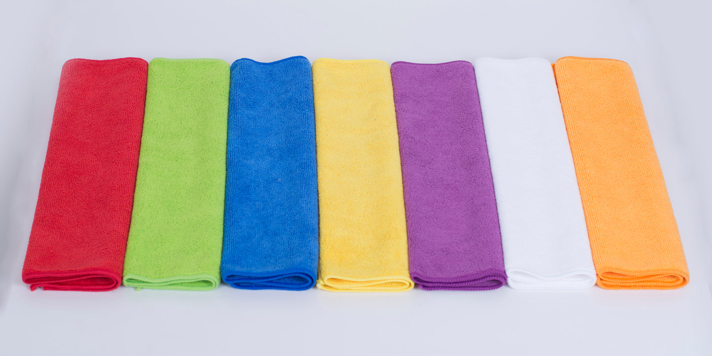 PAÑO DE MICROFIBRA 40x40 cm AMARILLO